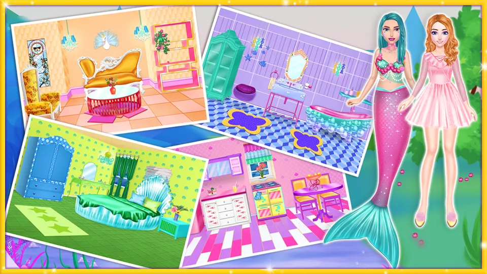 Princess & Mermaid Decorating | Indus Appstore | Screenshot