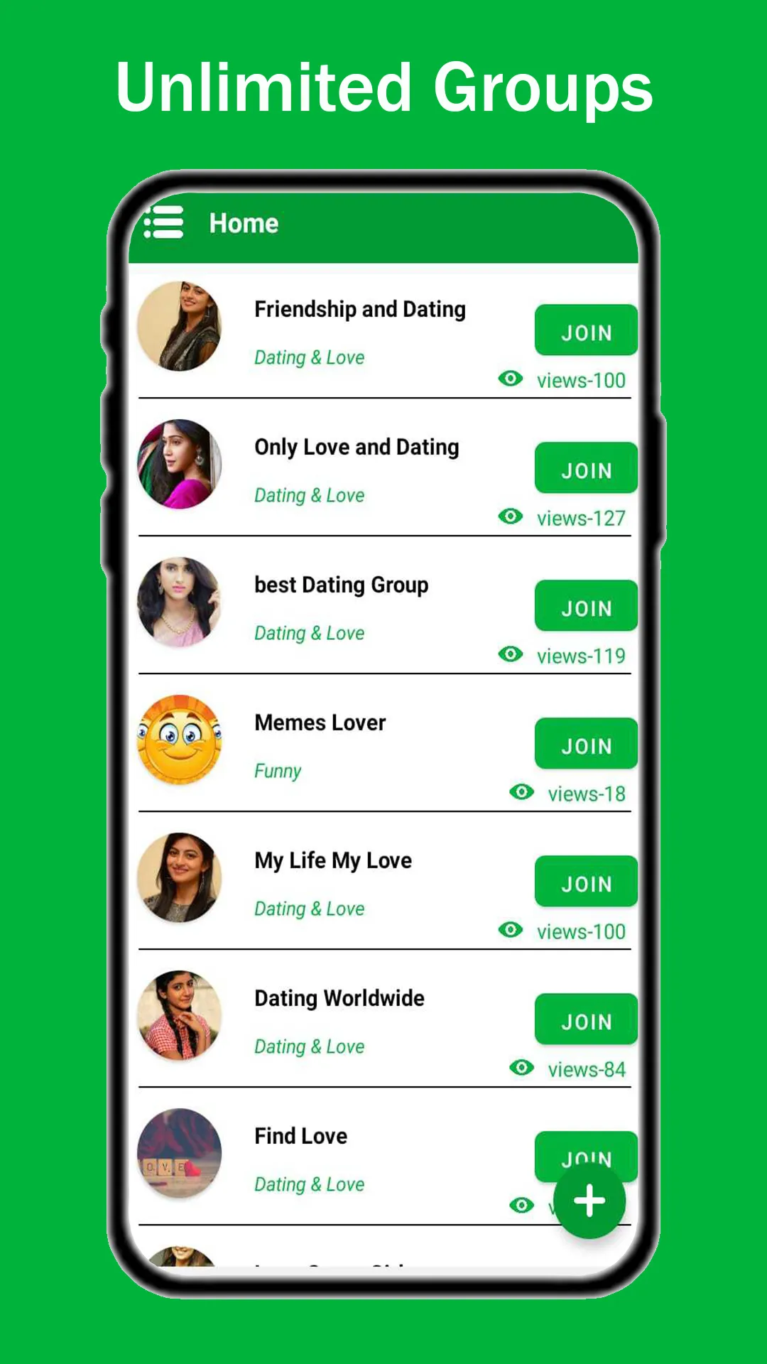 Groups Links Join Social Group | Indus Appstore | Screenshot