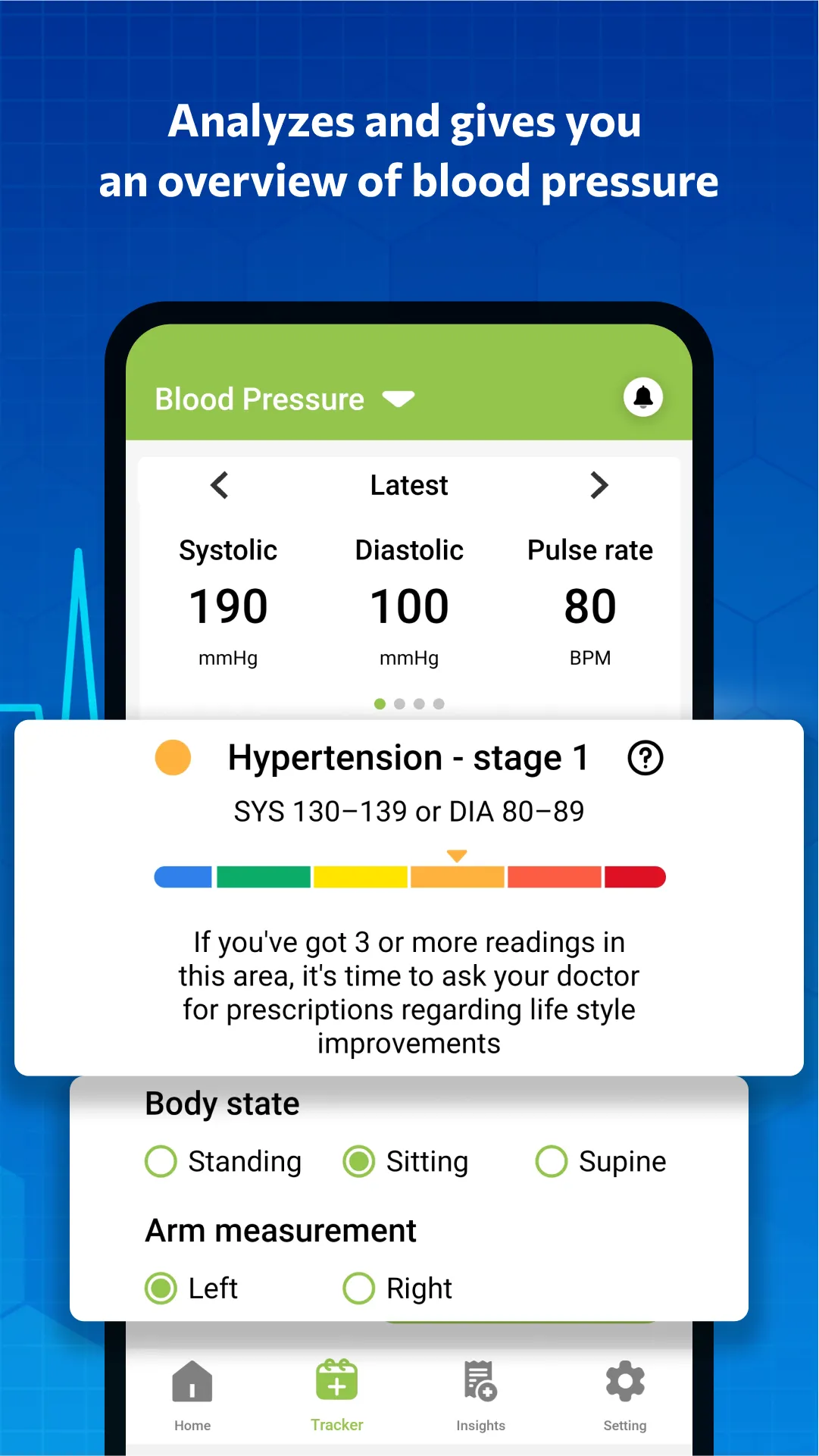 Blood pressure - Blood Sugar | Indus Appstore | Screenshot