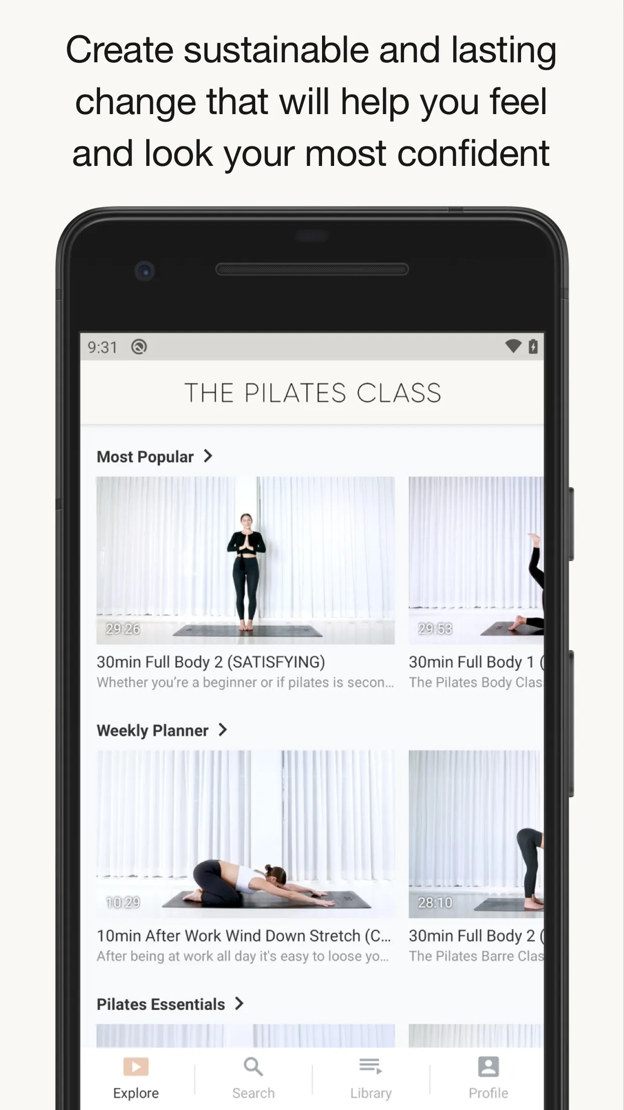 The Pilates Class | Indus Appstore | Screenshot