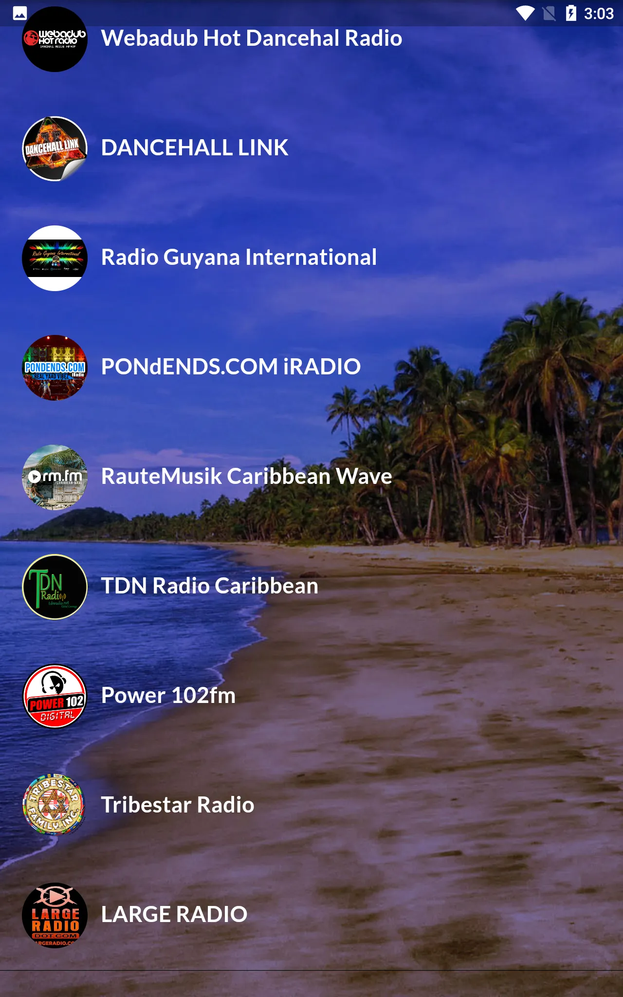 Radios Of Caribbean - Music | Indus Appstore | Screenshot