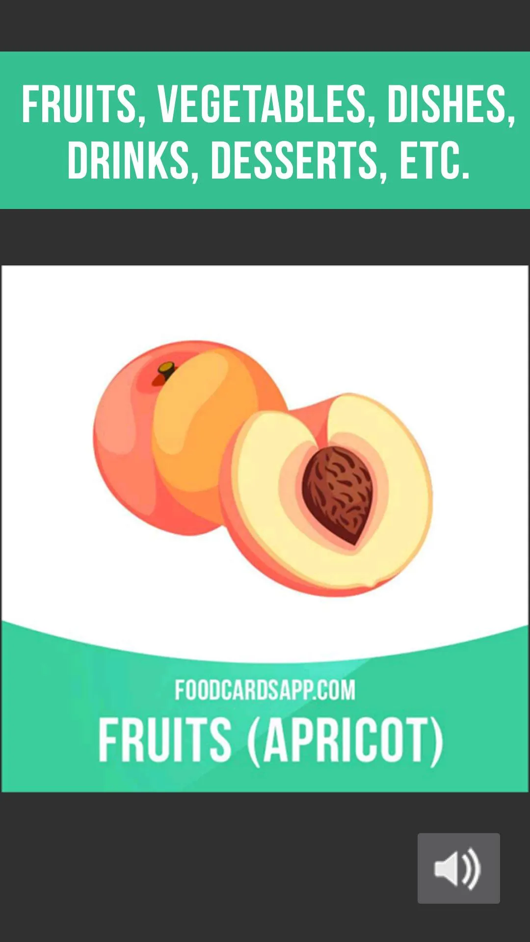 Food Cards: Learn Food in Engl | Indus Appstore | Screenshot