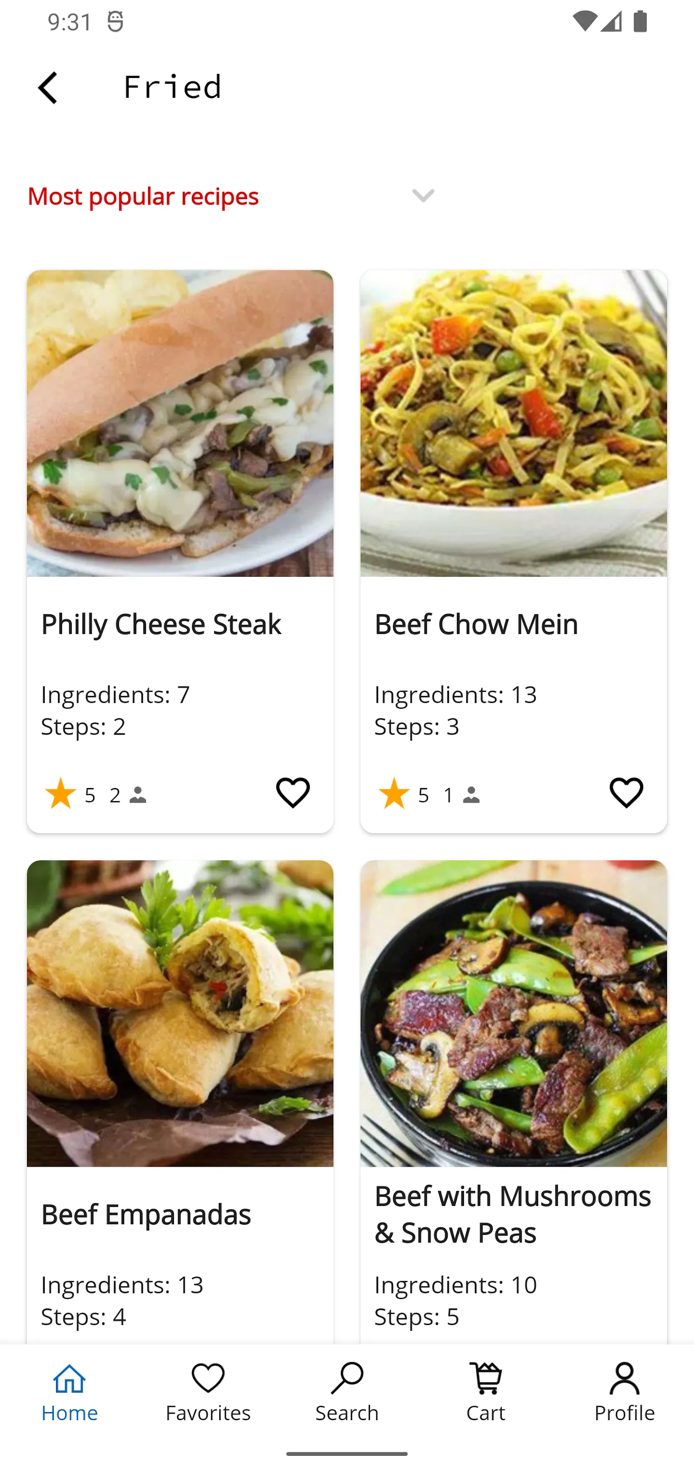 Meat Recipes | Indus Appstore | Screenshot