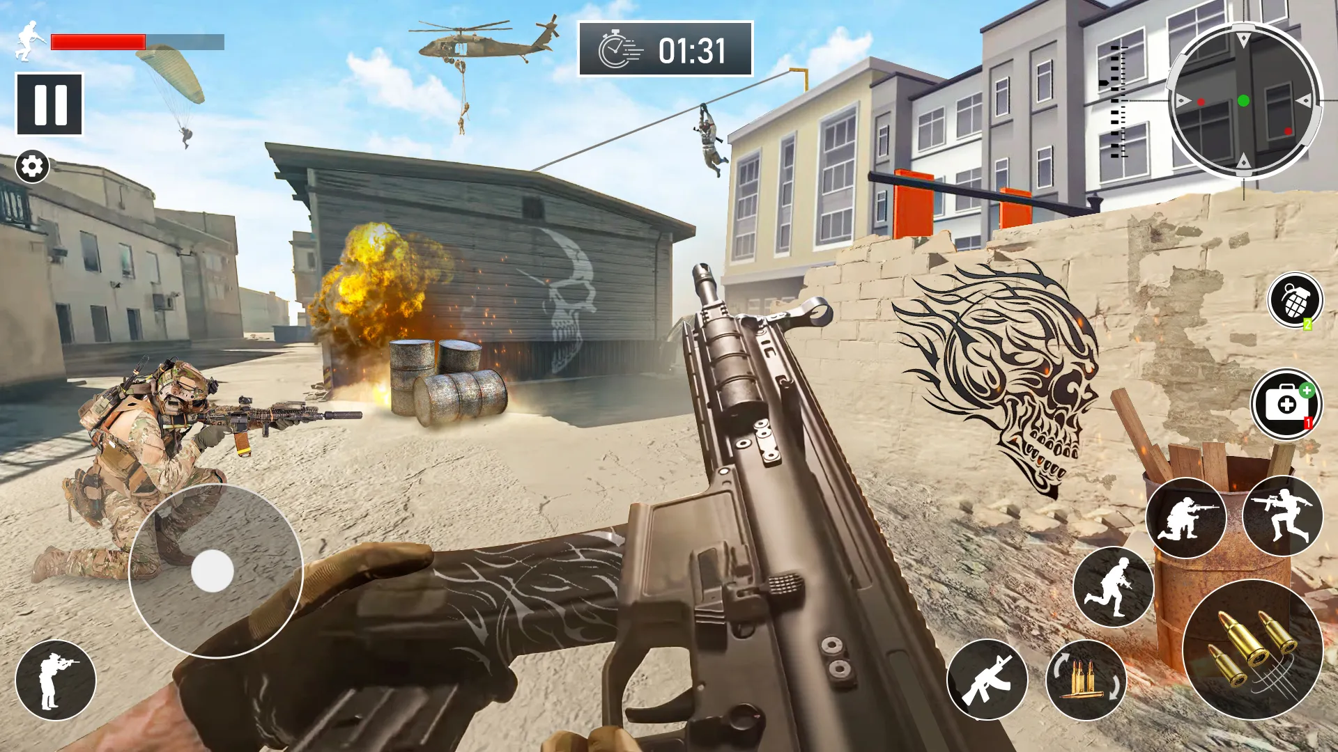 FPS Shooting Gun Strike War 2 | Indus Appstore | Screenshot