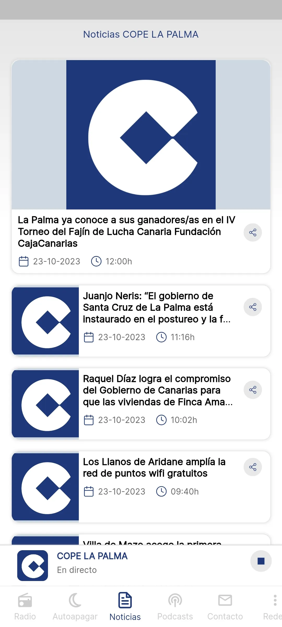 COPE La Palma | Indus Appstore | Screenshot