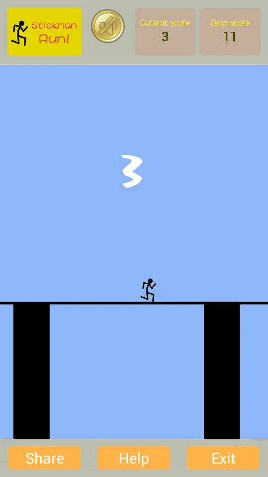 Stickman Runner | Indus Appstore | Screenshot