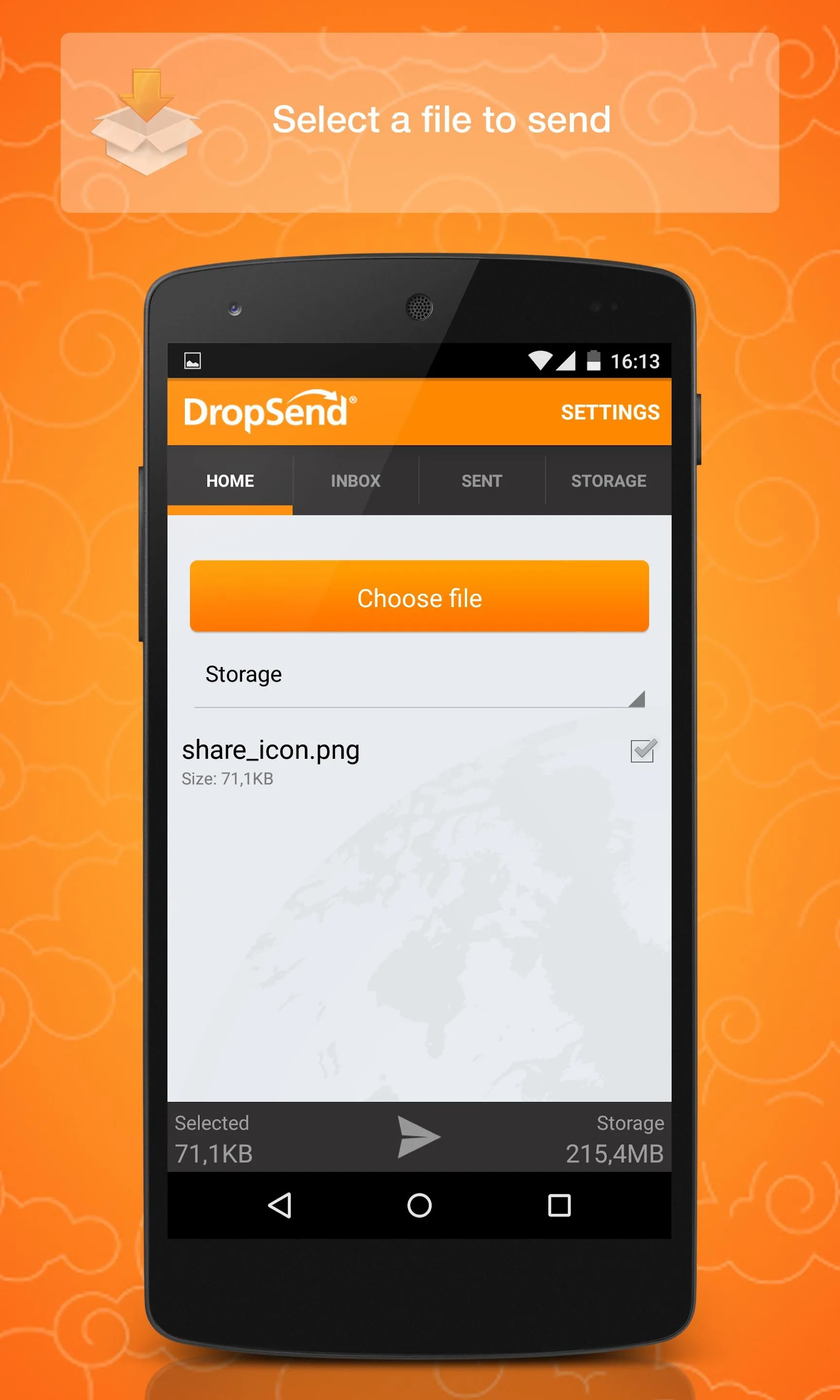 Dropsend | Indus Appstore | Screenshot