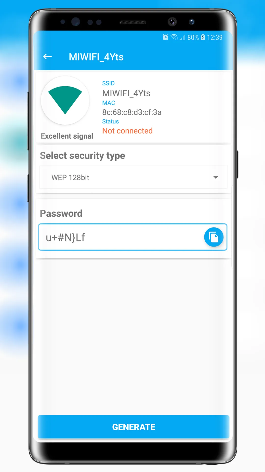 Wifi Password Key Generator | Indus Appstore | Screenshot