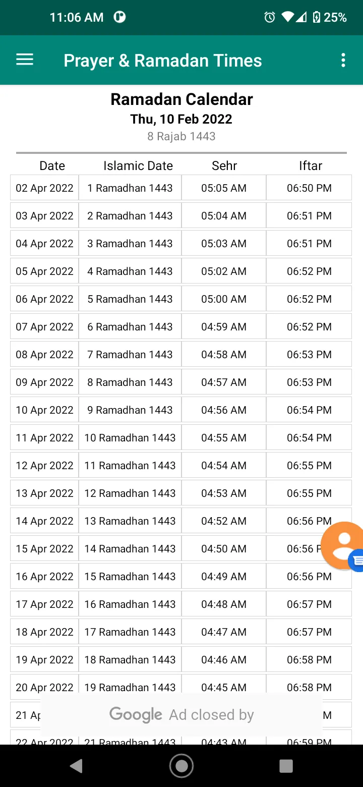 Ramadan Times 2024 | Indus Appstore | Screenshot