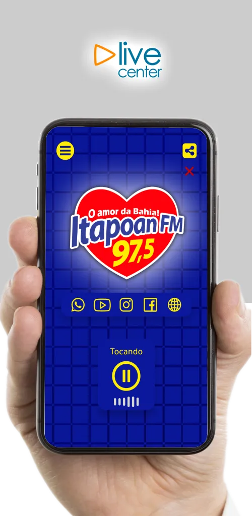 Rádio Itapoan FM | Indus Appstore | Screenshot