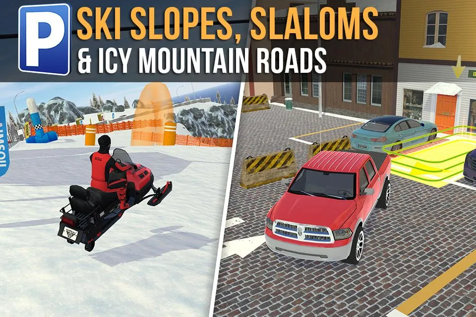 Ski Resort Driving Simulator | Indus Appstore | Screenshot