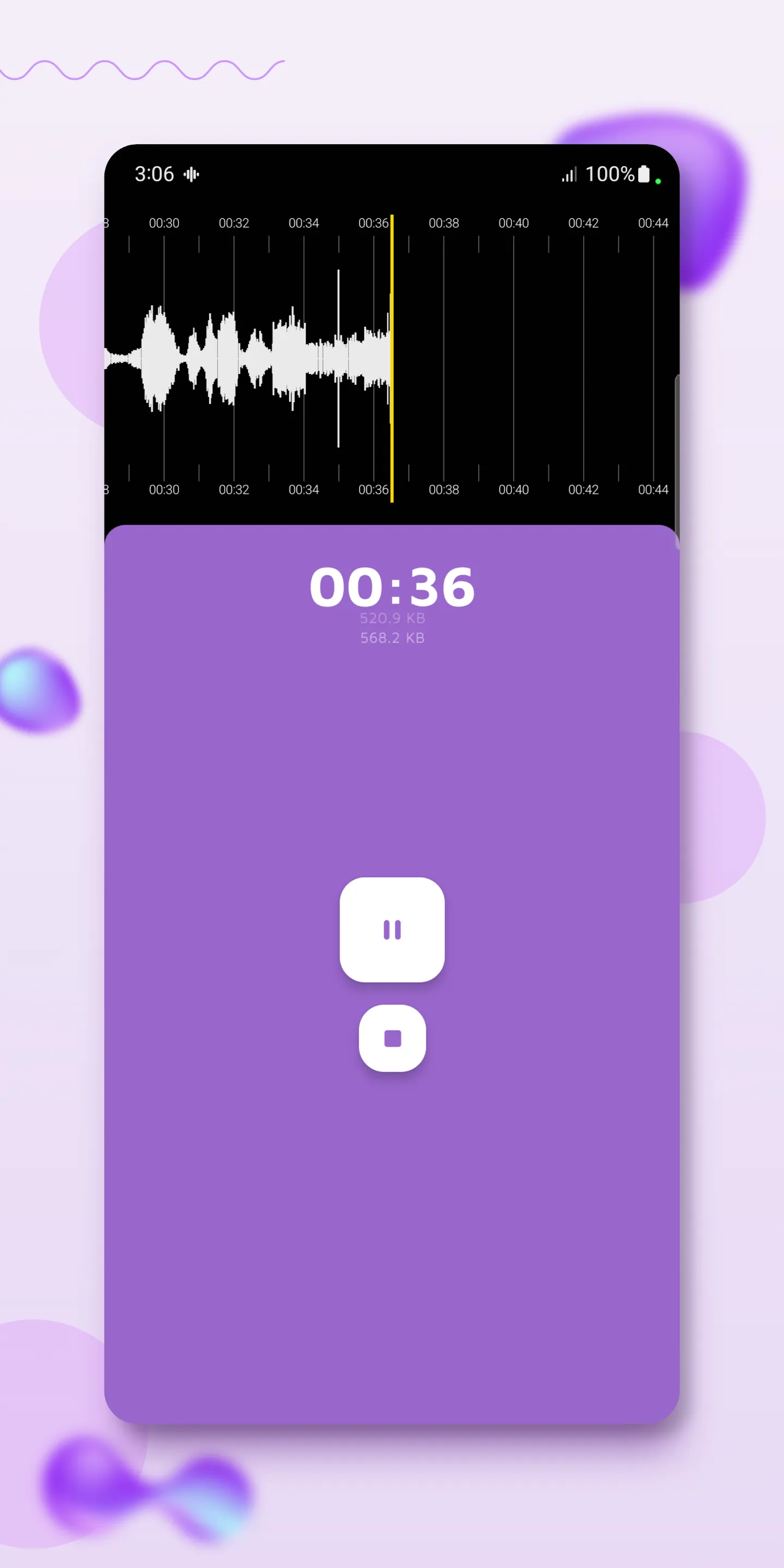 Audio Recorder: Voice Memos | Indus Appstore | Screenshot