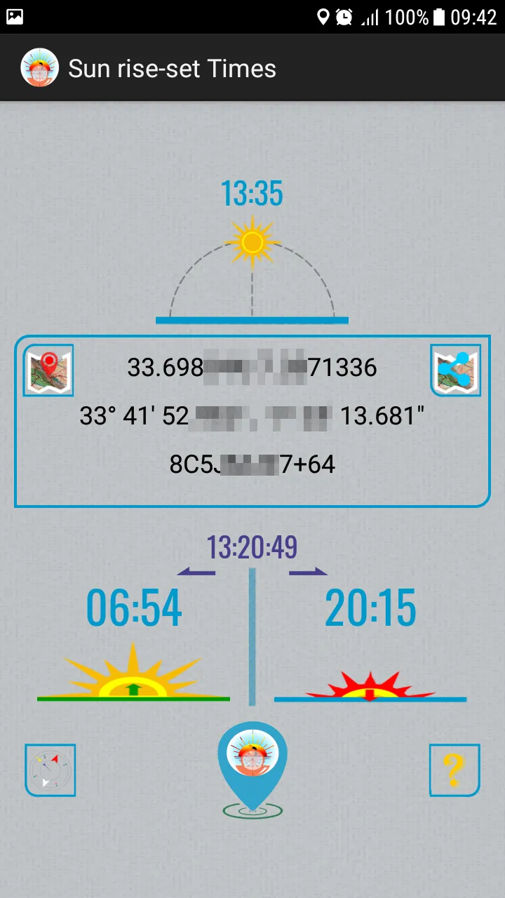 Sunrise and Sunset Calculator | Indus Appstore | Screenshot