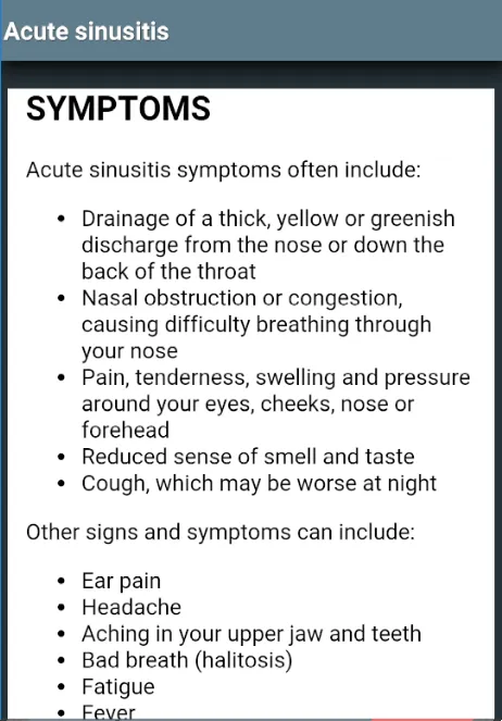 Medical Disease Dictionary | Indus Appstore | Screenshot