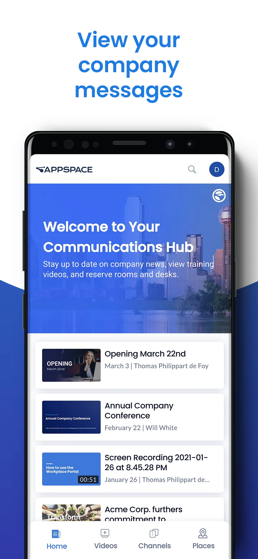 Appspace | Indus Appstore | Screenshot