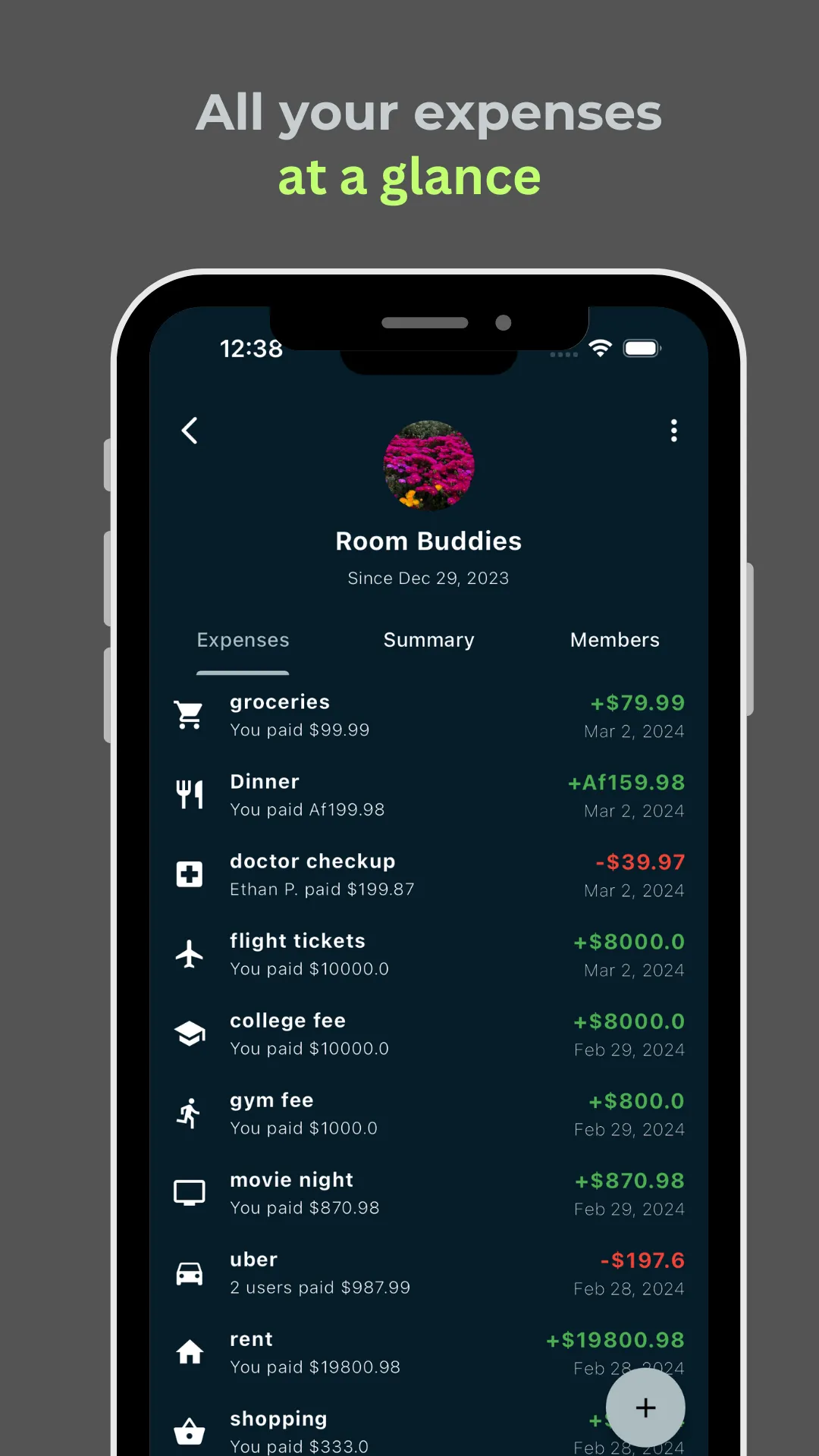 SplitBuddy - Split group bills | Indus Appstore | Screenshot