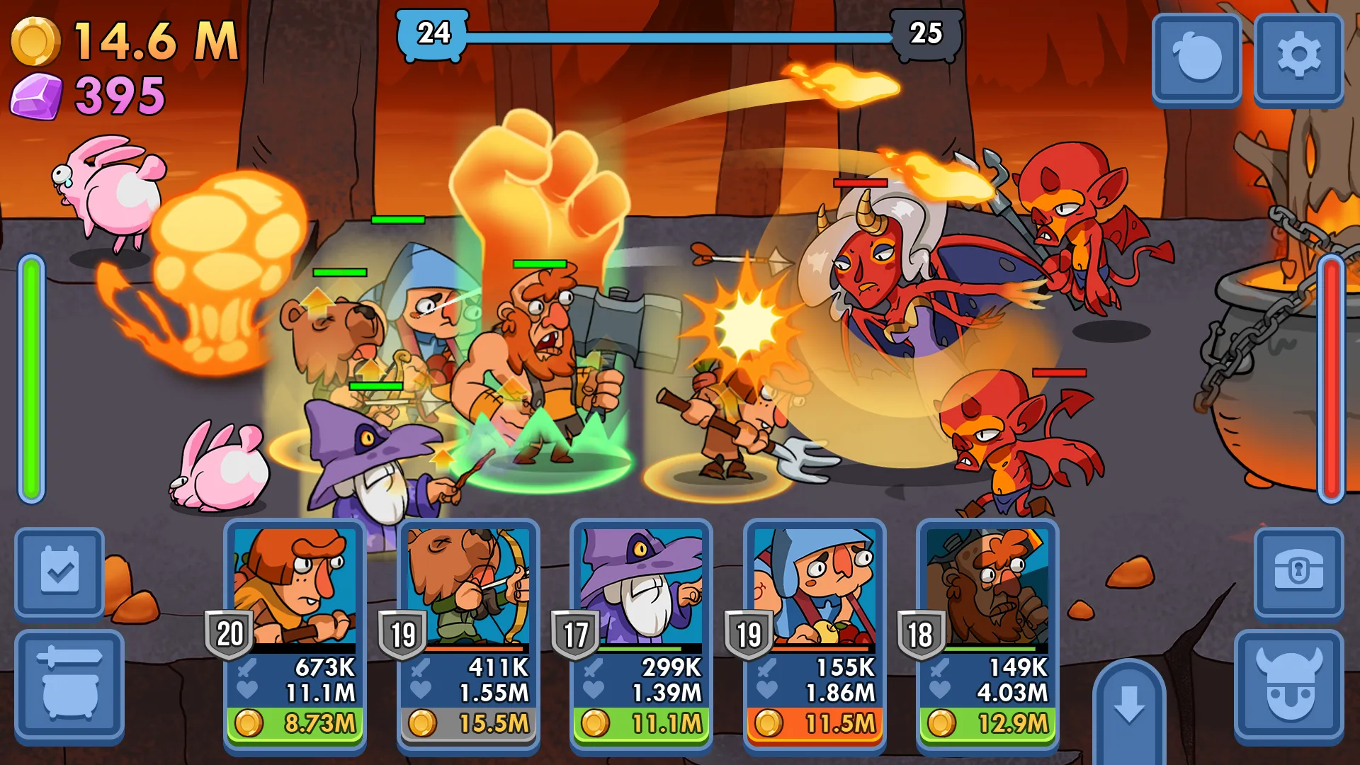 Semi Heroes: Idle & Clicker Ad | Indus Appstore | Screenshot