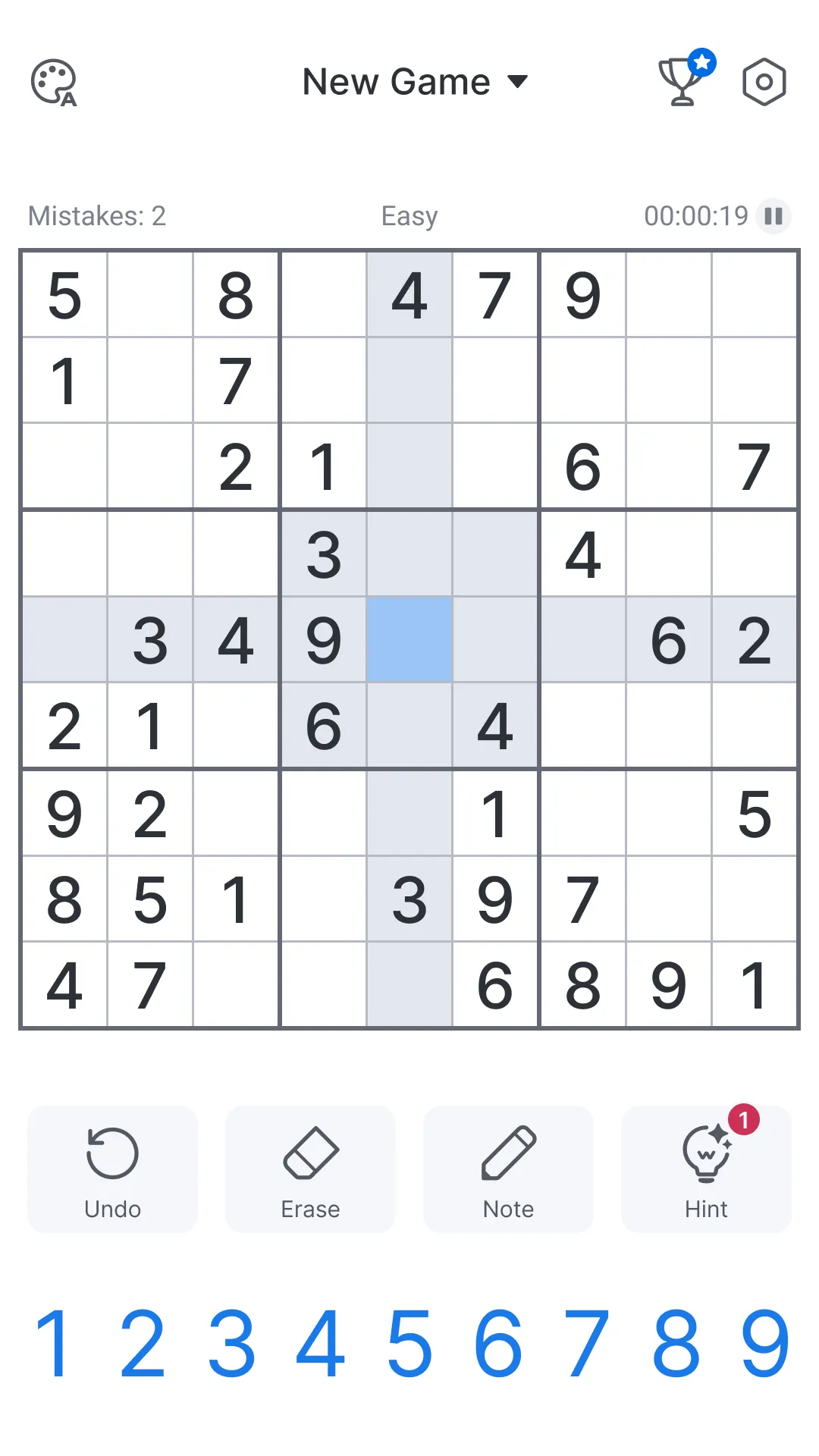 Sudoku - Classic Sudoku Puzzle | Indus Appstore | Screenshot