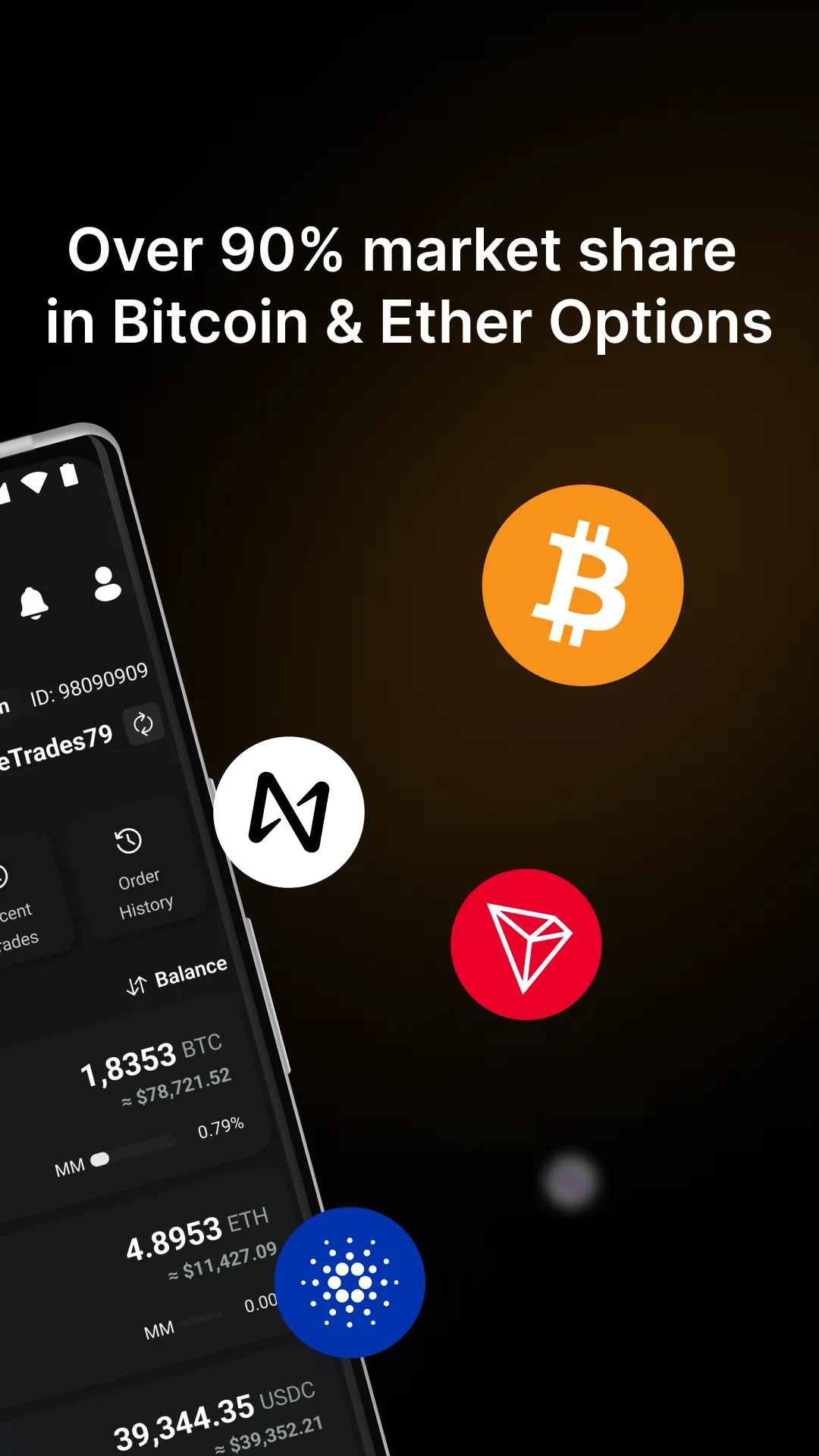 Deribit: BTC Options & Futures | Indus Appstore | Screenshot