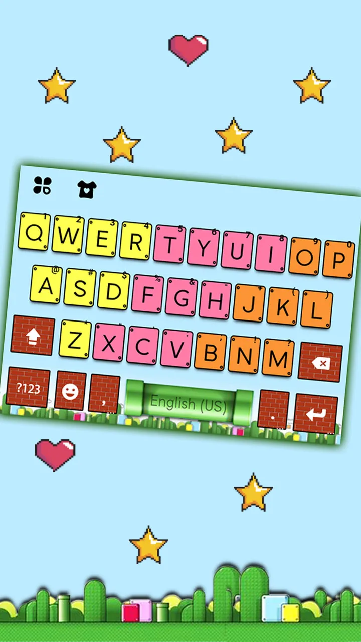 Colorful Keyboard Background | Indus Appstore | Screenshot