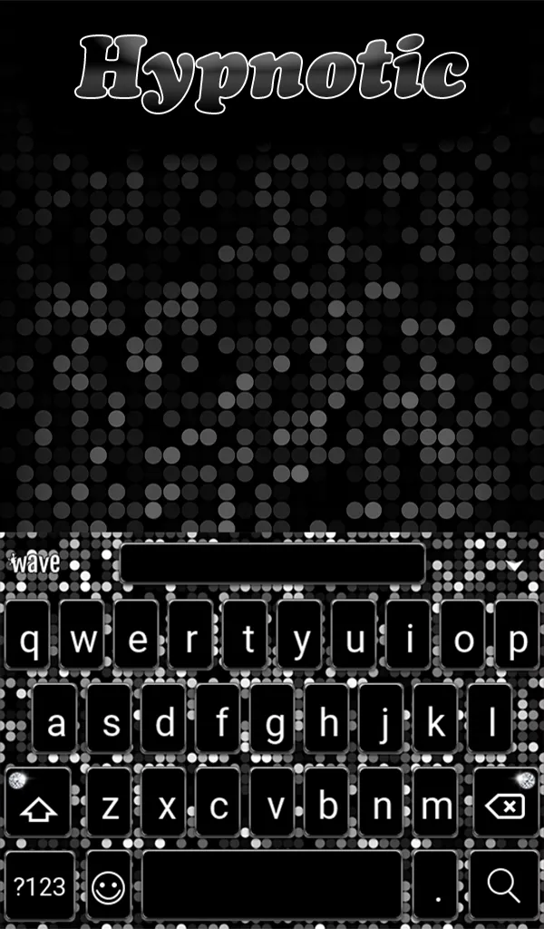 Hypnotic Animated Keyboard | Indus Appstore | Screenshot