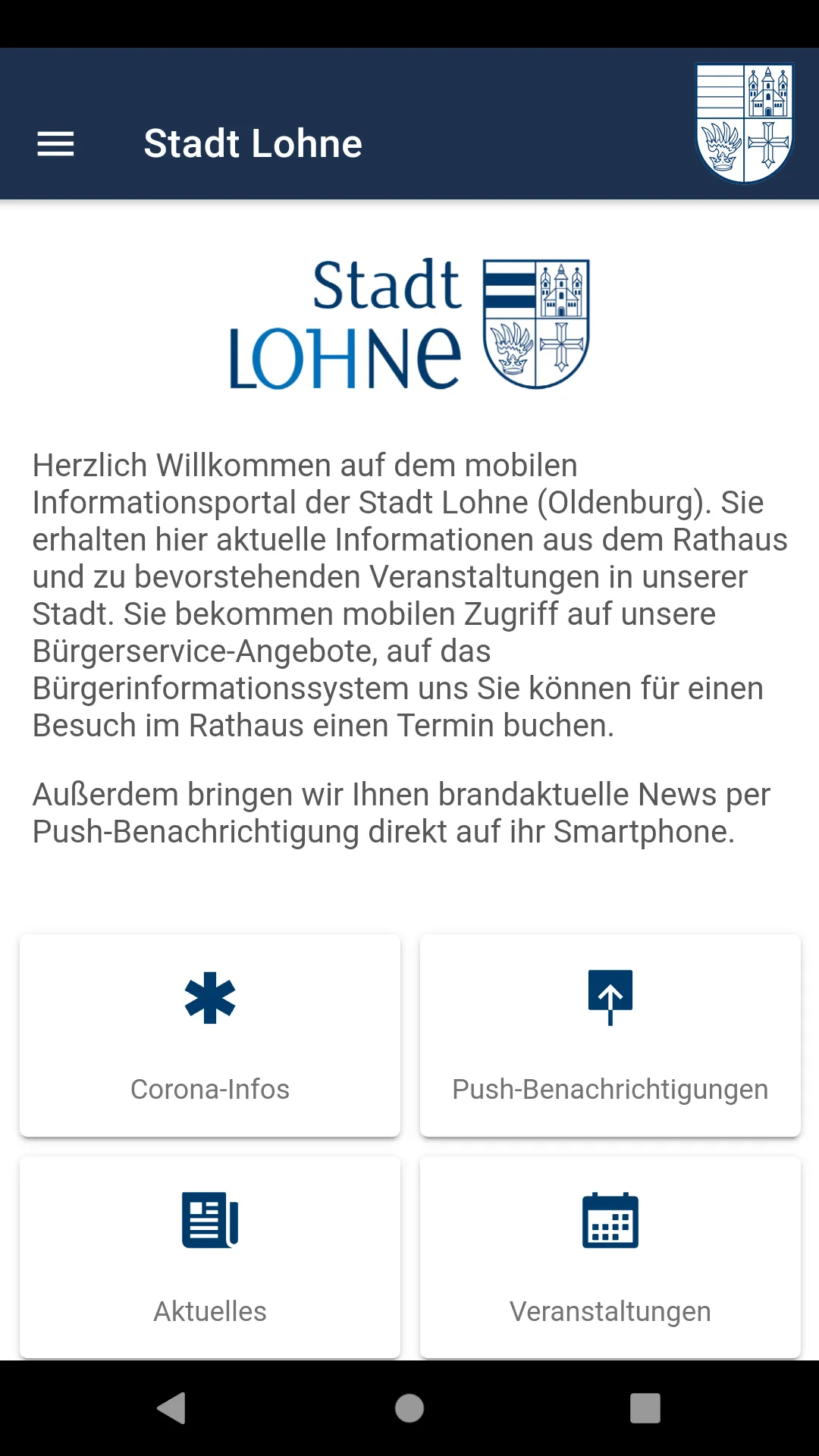 Stadt Lohne | Indus Appstore | Screenshot