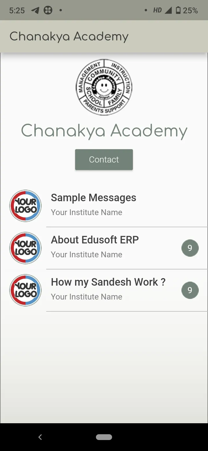 Chanakya School - Jetpur | Indus Appstore | Screenshot