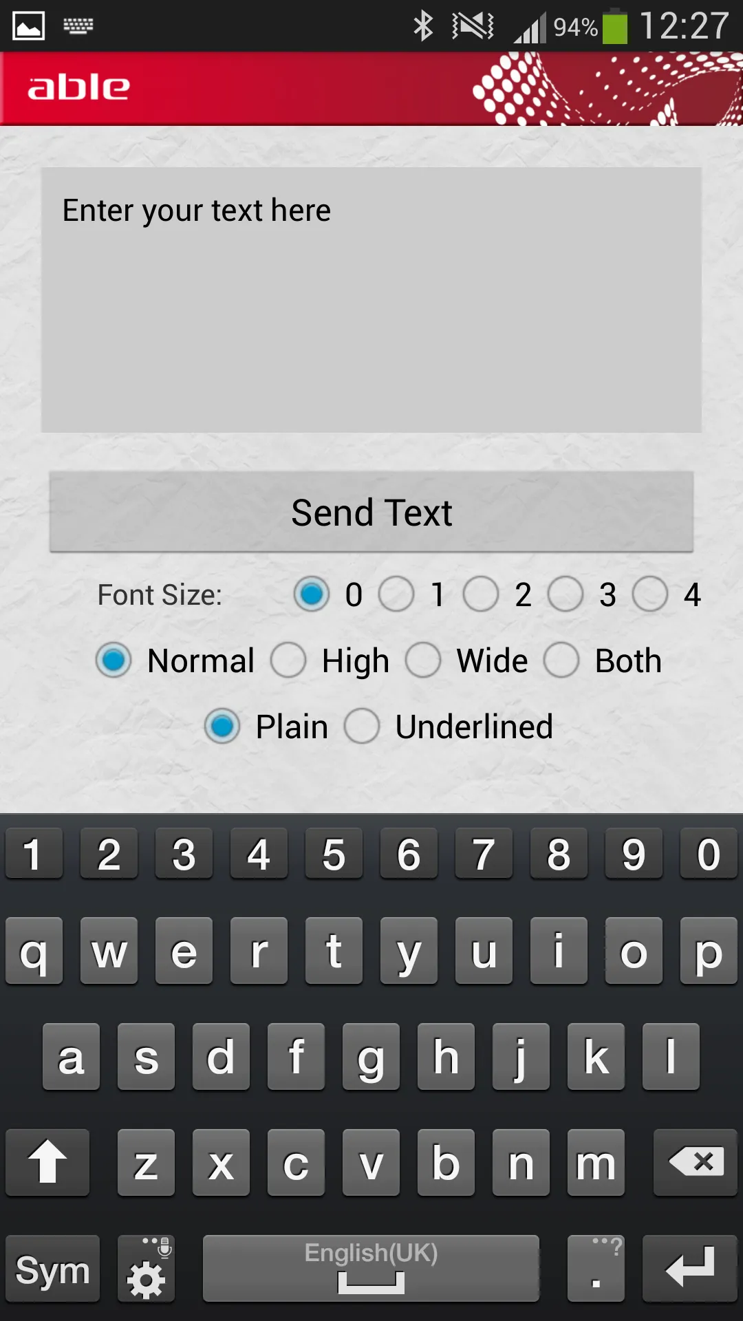 Able Bluetooth Print | Indus Appstore | Screenshot