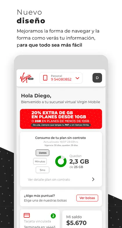 Virgin Mobile Chile | Indus Appstore | Screenshot