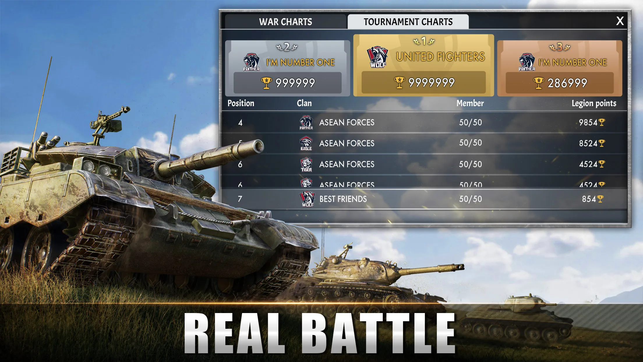 Tank Warfare: PvP Battle Game | Indus Appstore | Screenshot