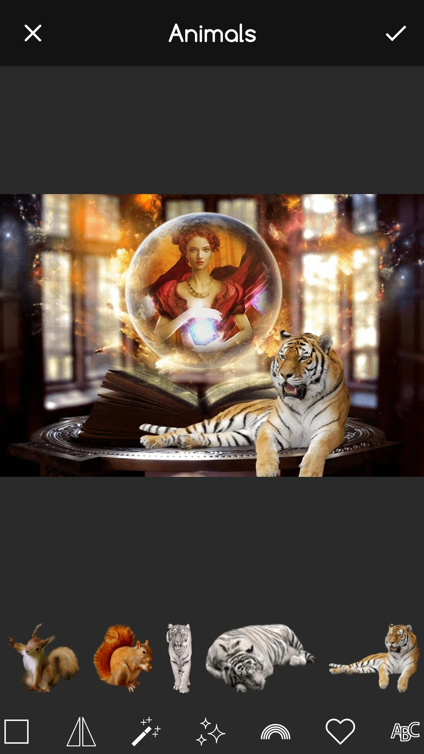 Crystal Ball Photo Frame | Indus Appstore | Screenshot