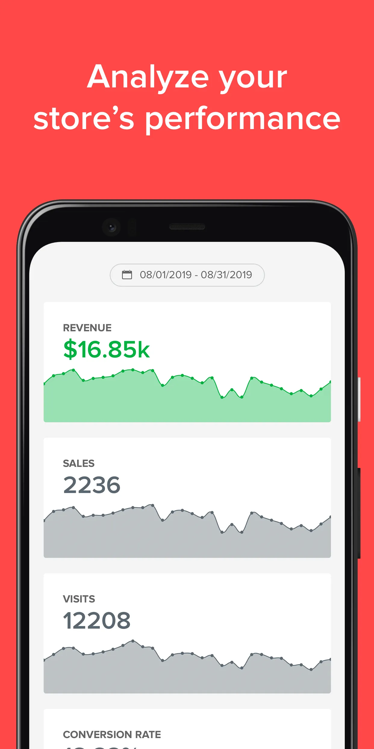 Sellfy Dashboard | Indus Appstore | Screenshot