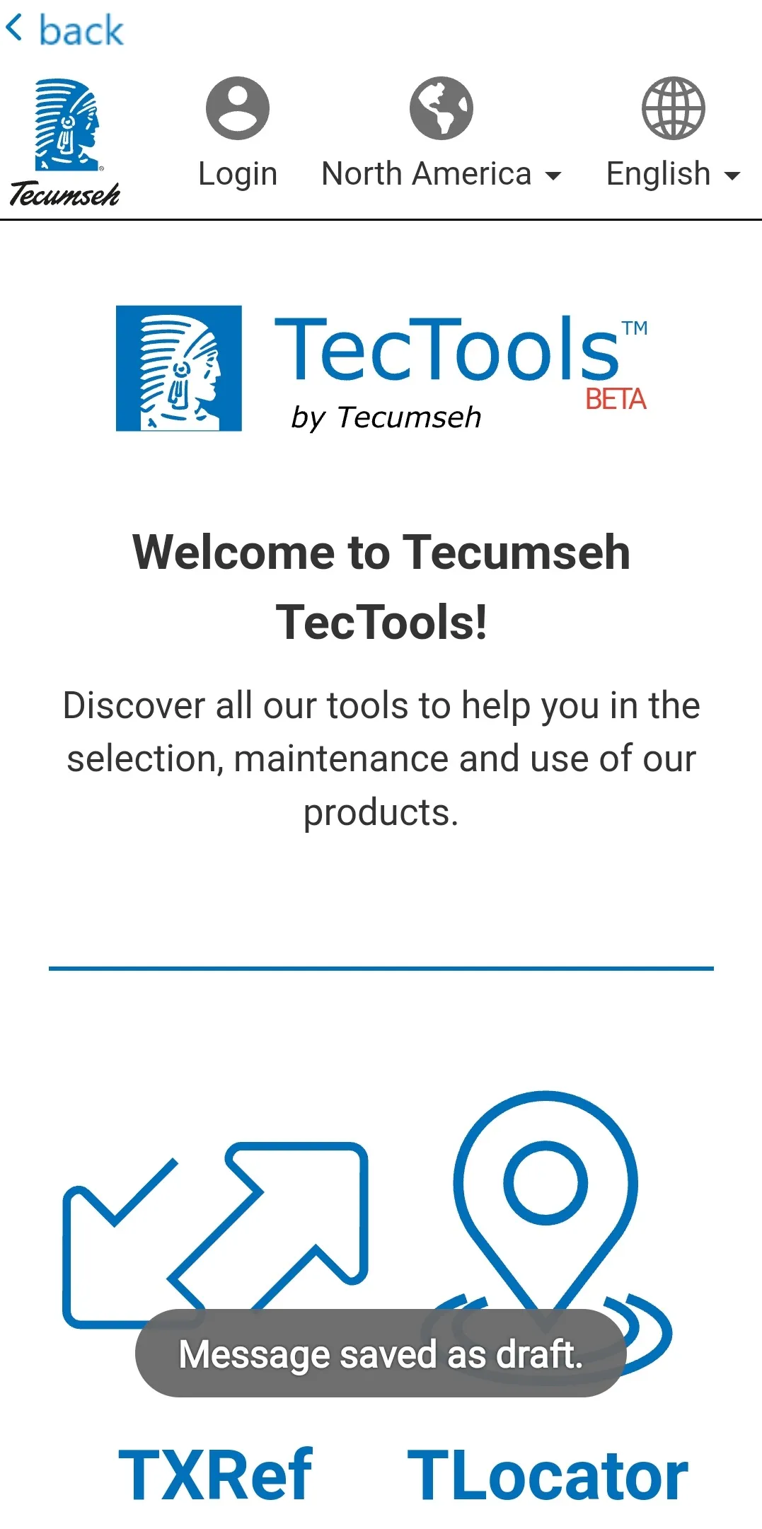 Tecumseh TecTools™ | Indus Appstore | Screenshot