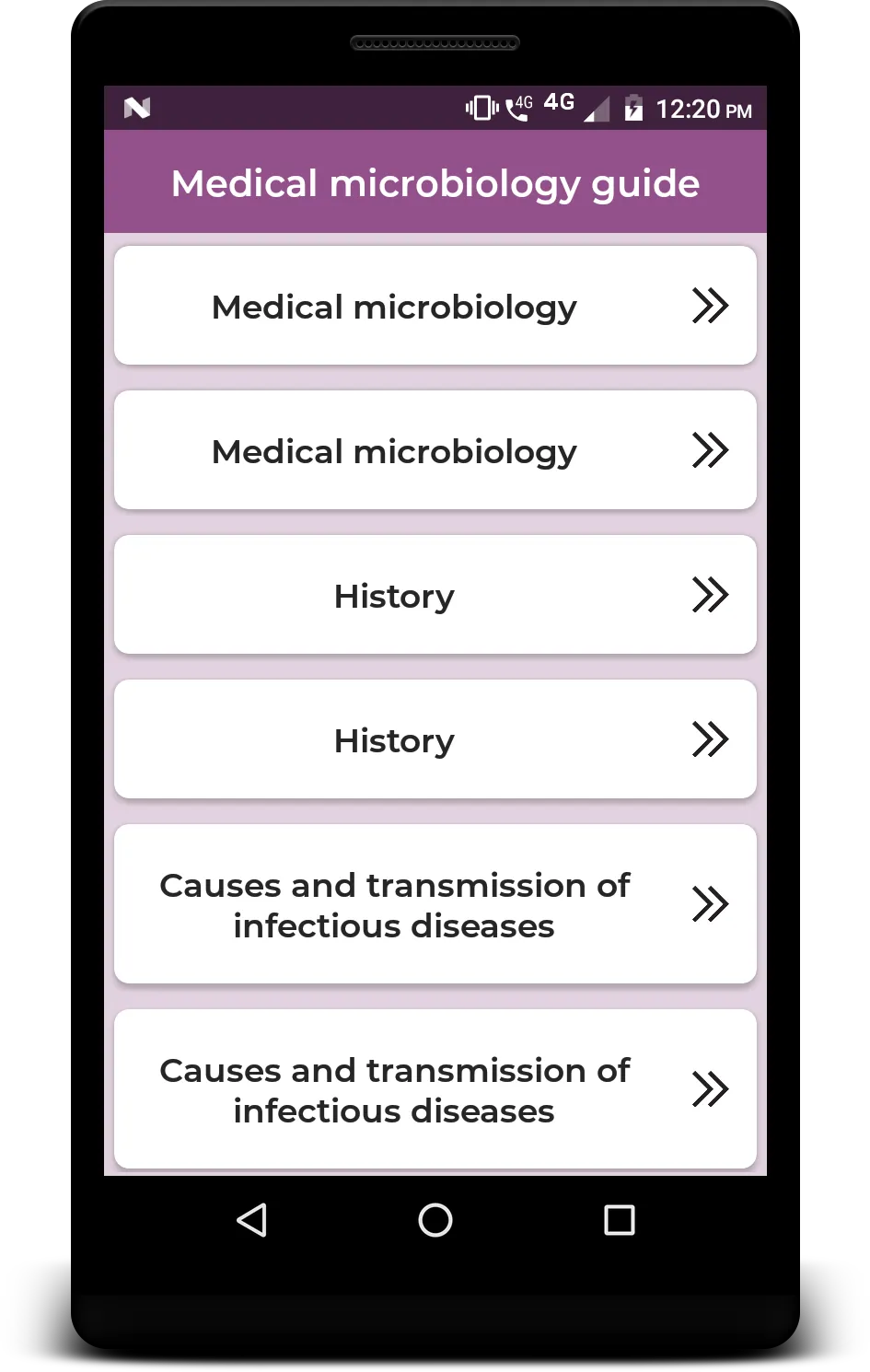 Medical microbiology guide | Indus Appstore | Screenshot