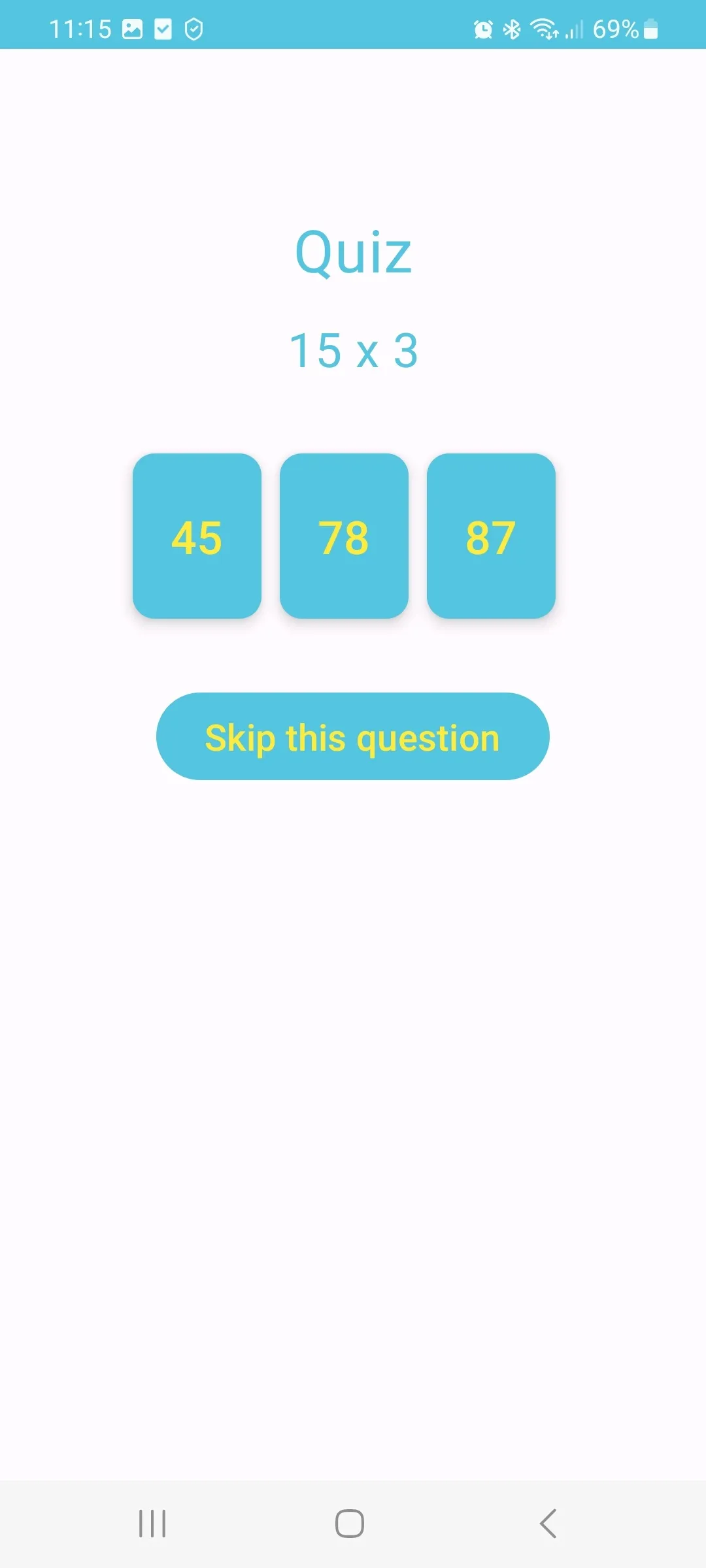 Multiplication Tables Voice | Indus Appstore | Screenshot