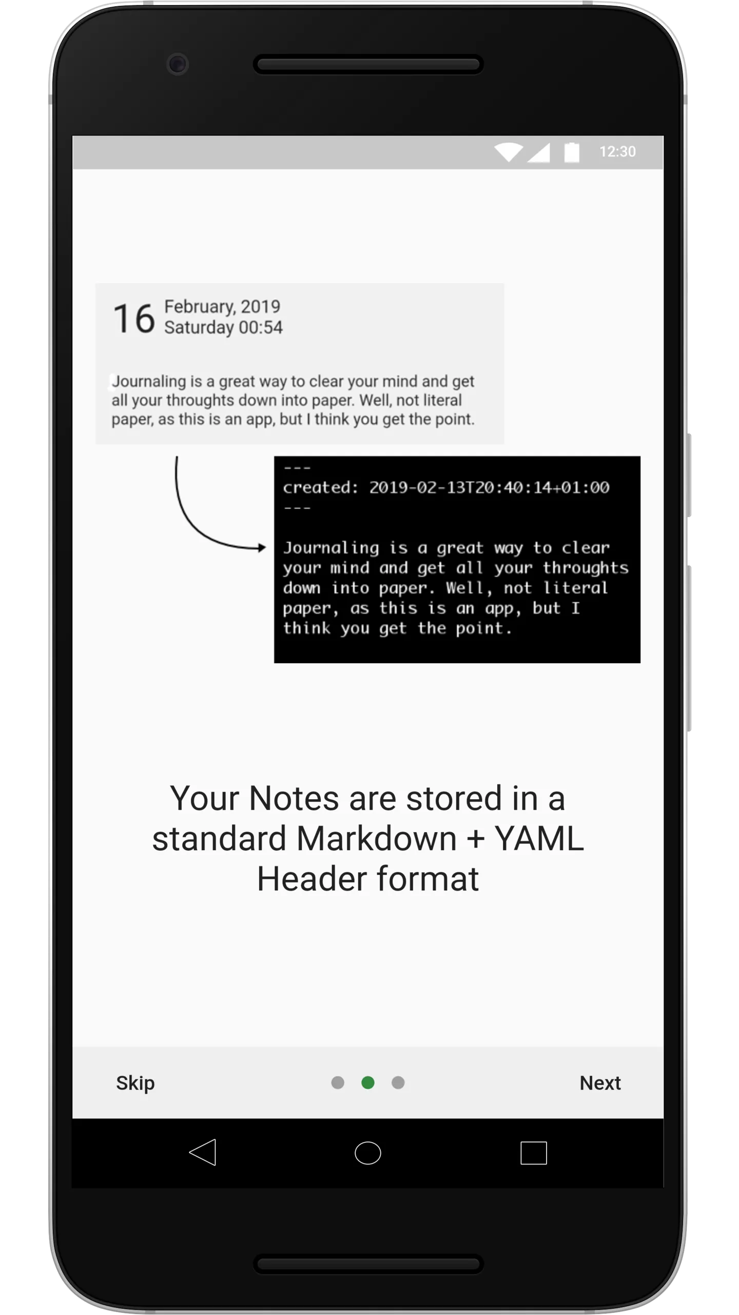 GitJournal - Notes with Git | Indus Appstore | Screenshot