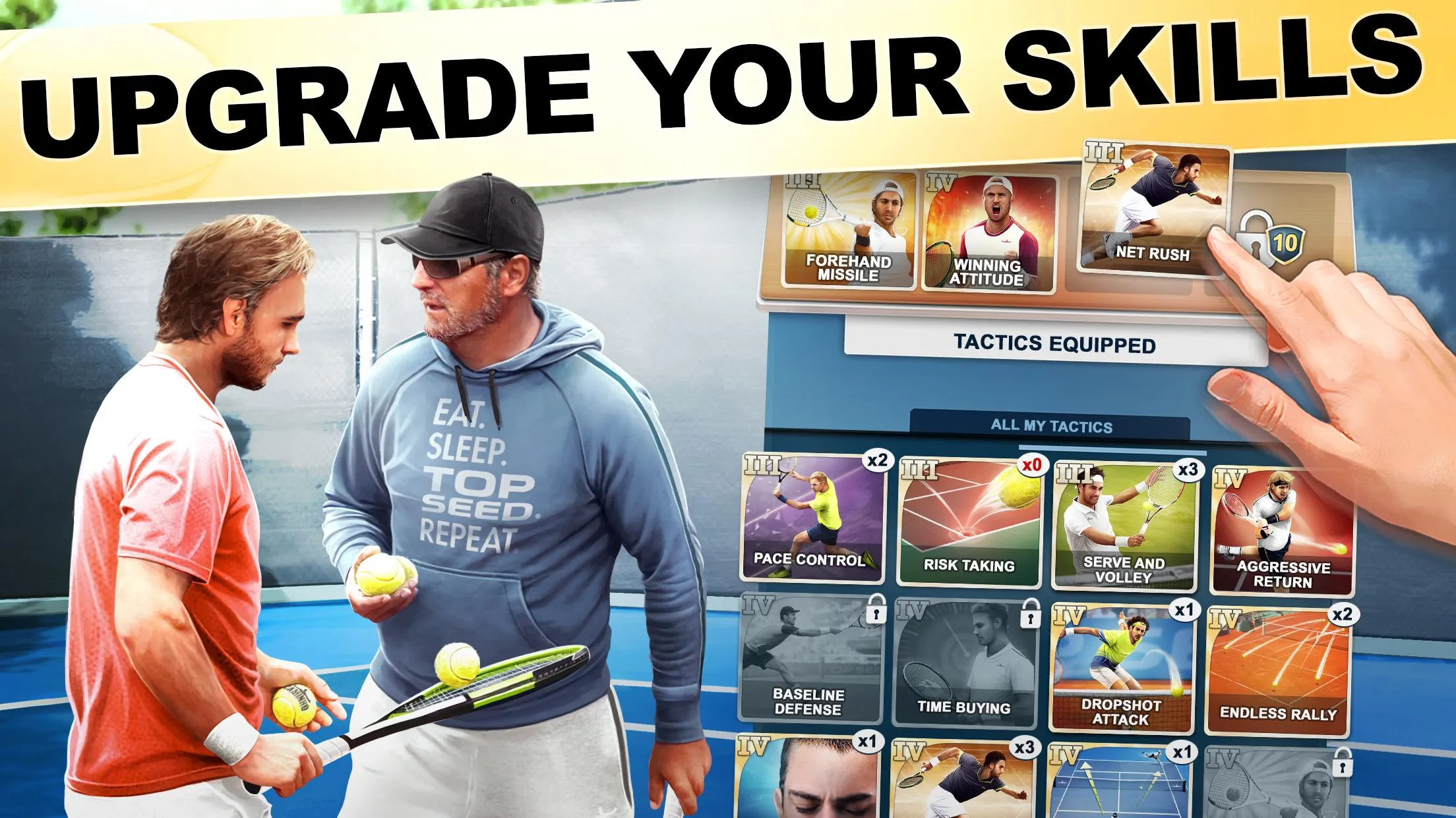 TOP SEED Tennis Manager 2024 | Indus Appstore | Screenshot