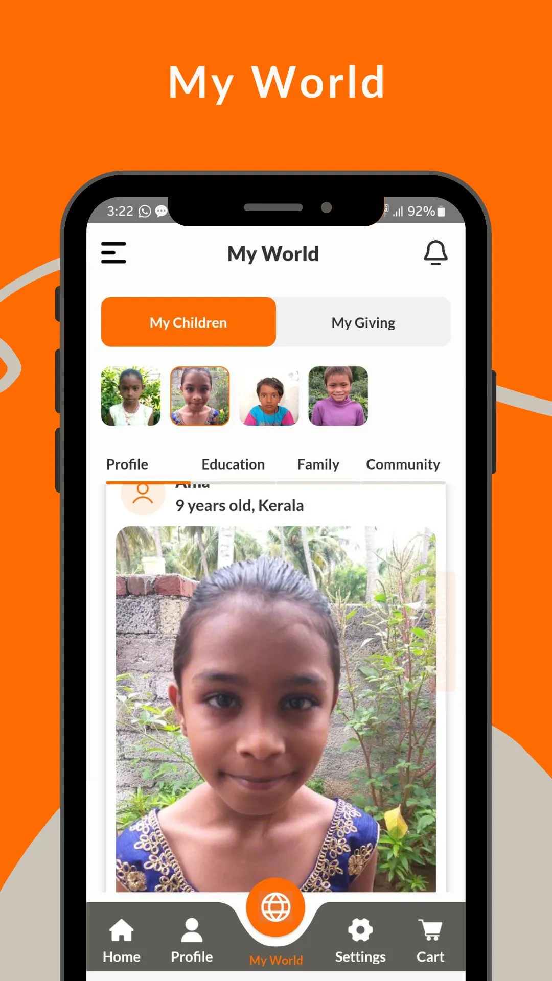 World Vision India | Indus Appstore | Screenshot