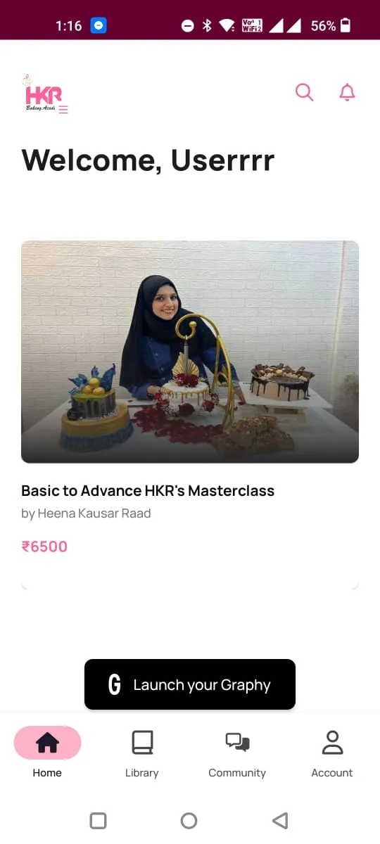 HKR Baking Academy | Indus Appstore | Screenshot