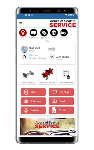Acura of Seattle Service | Indus Appstore | Screenshot