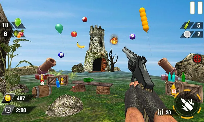 Bottle Gun Shooter Game | Indus Appstore | Screenshot