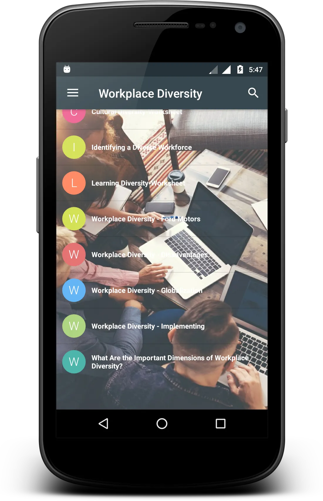 Workplace Diversity | Indus Appstore | Screenshot