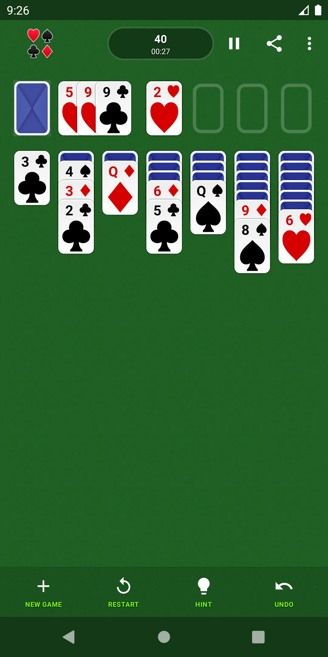 Solitaire | Indus Appstore | Screenshot