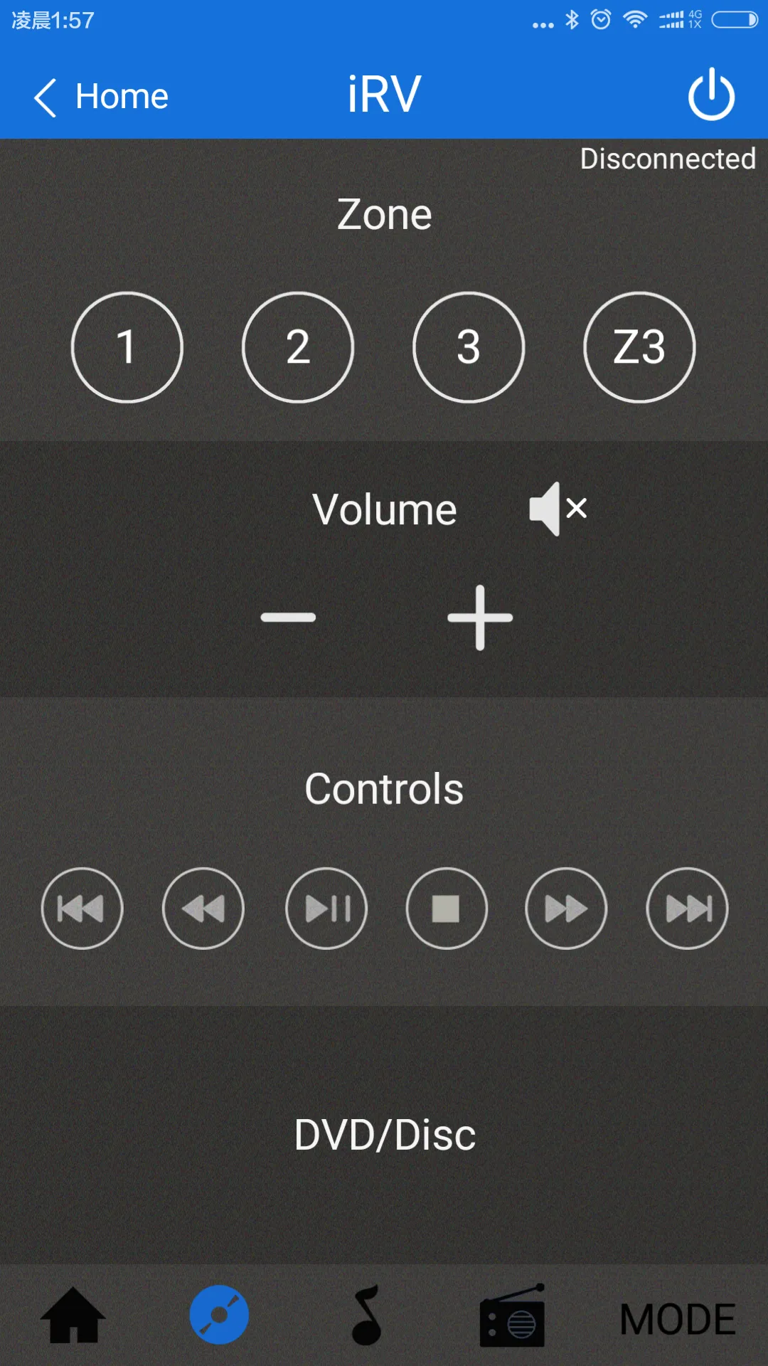 New iRV Radio Remote Control | Indus Appstore | Screenshot