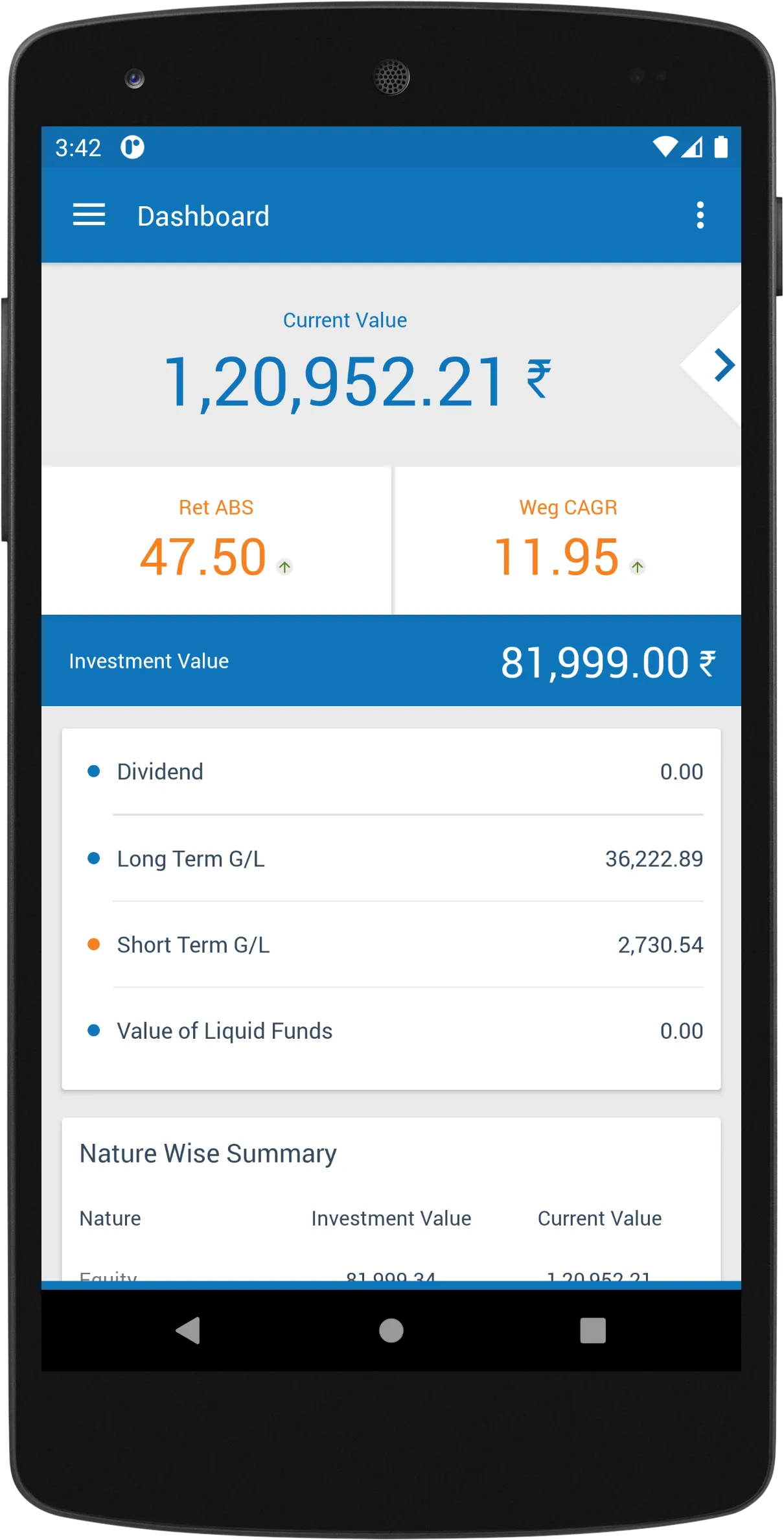 Vinayak Investments | Indus Appstore | Screenshot