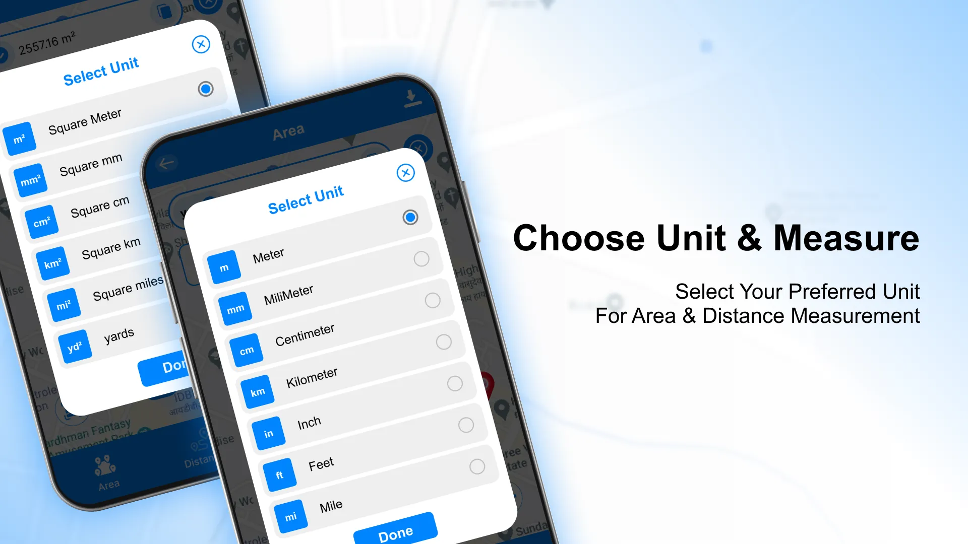 Distance Land Area Measure | Indus Appstore | Screenshot