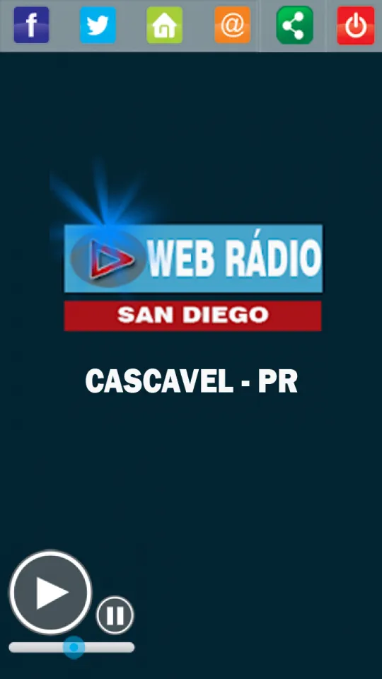 Rádio Online San Diego | Indus Appstore | Screenshot