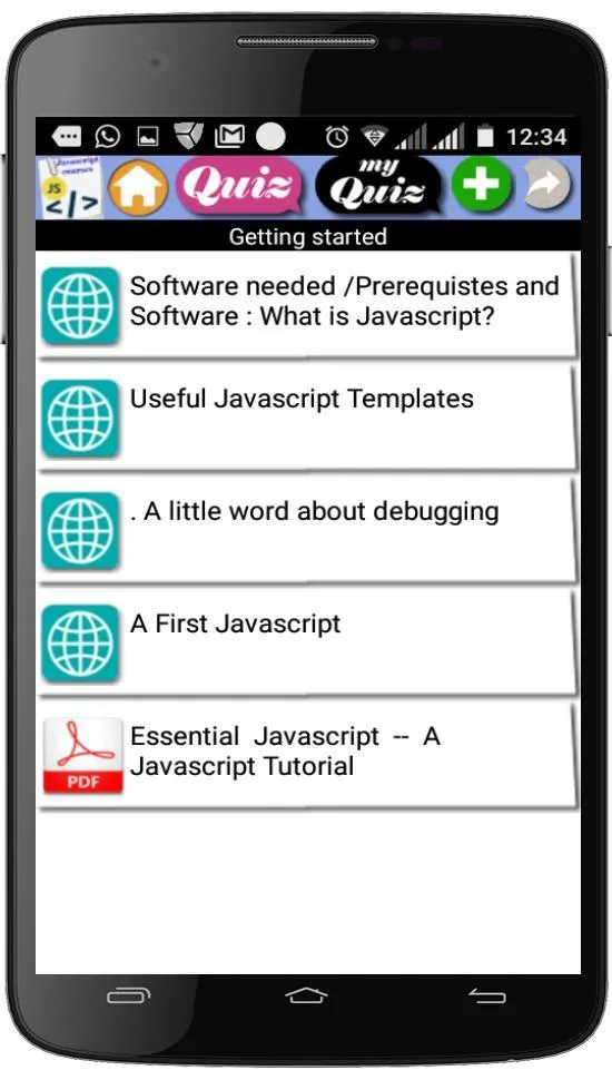 Javascript Courses | Indus Appstore | Screenshot