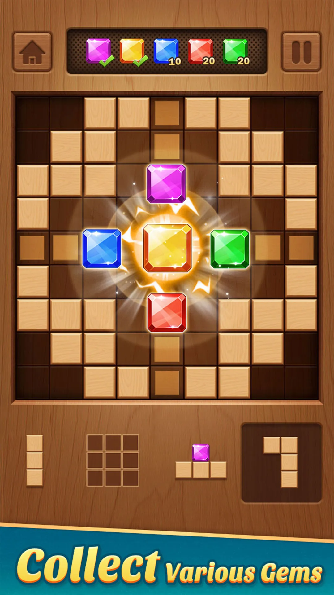 Wooden Block Adventure | Indus Appstore | Screenshot