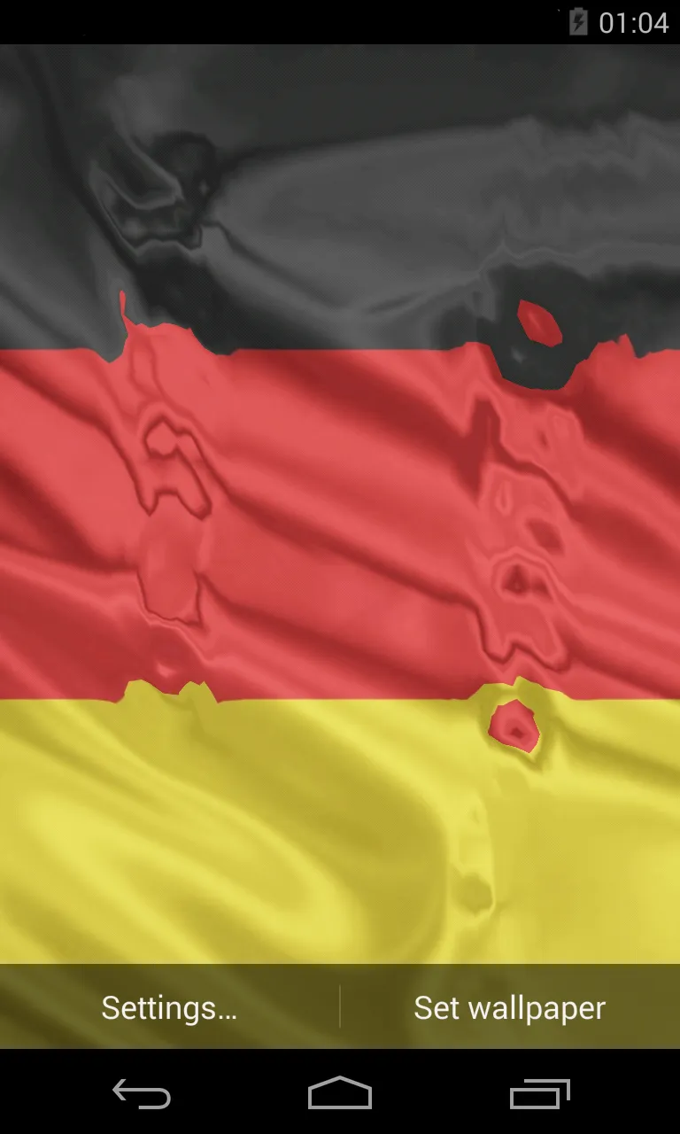 Flag of Germany Live Wallpaper | Indus Appstore | Screenshot